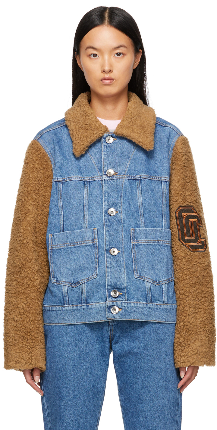 opening ceremony shearling jacket