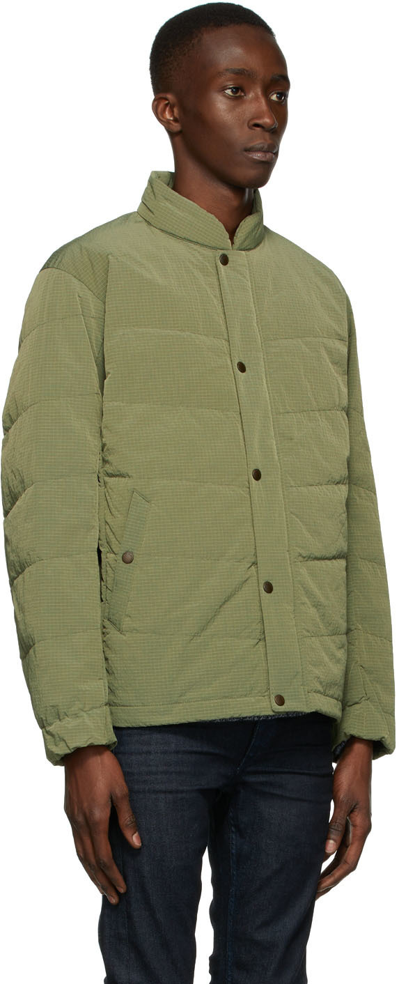 rag \u0026 bone Green Ethan Ripstop Puffer 