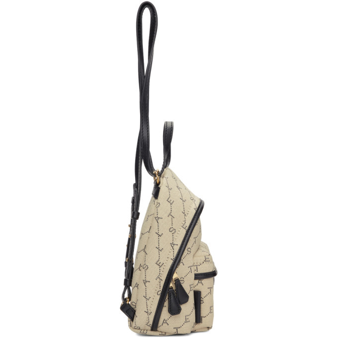 stella mccartney mini monogram backpack