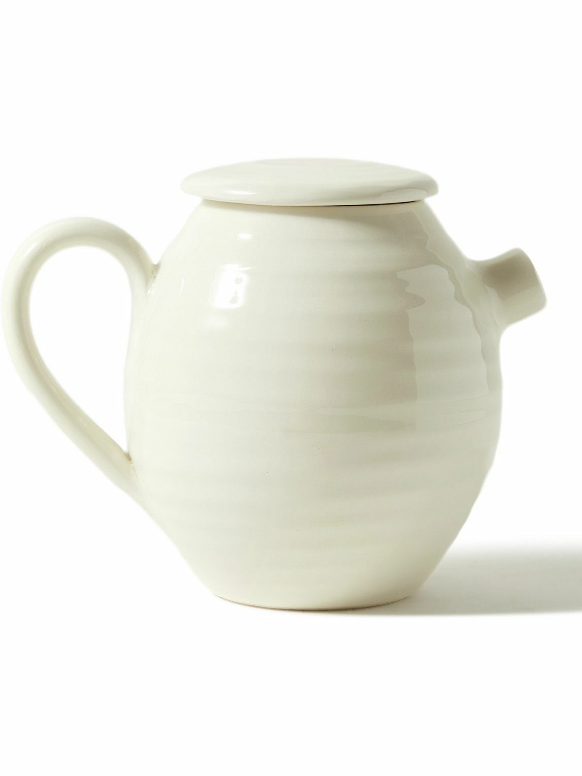 Photo: Brunello Cucinelli - Glazed Ceramic Teapot