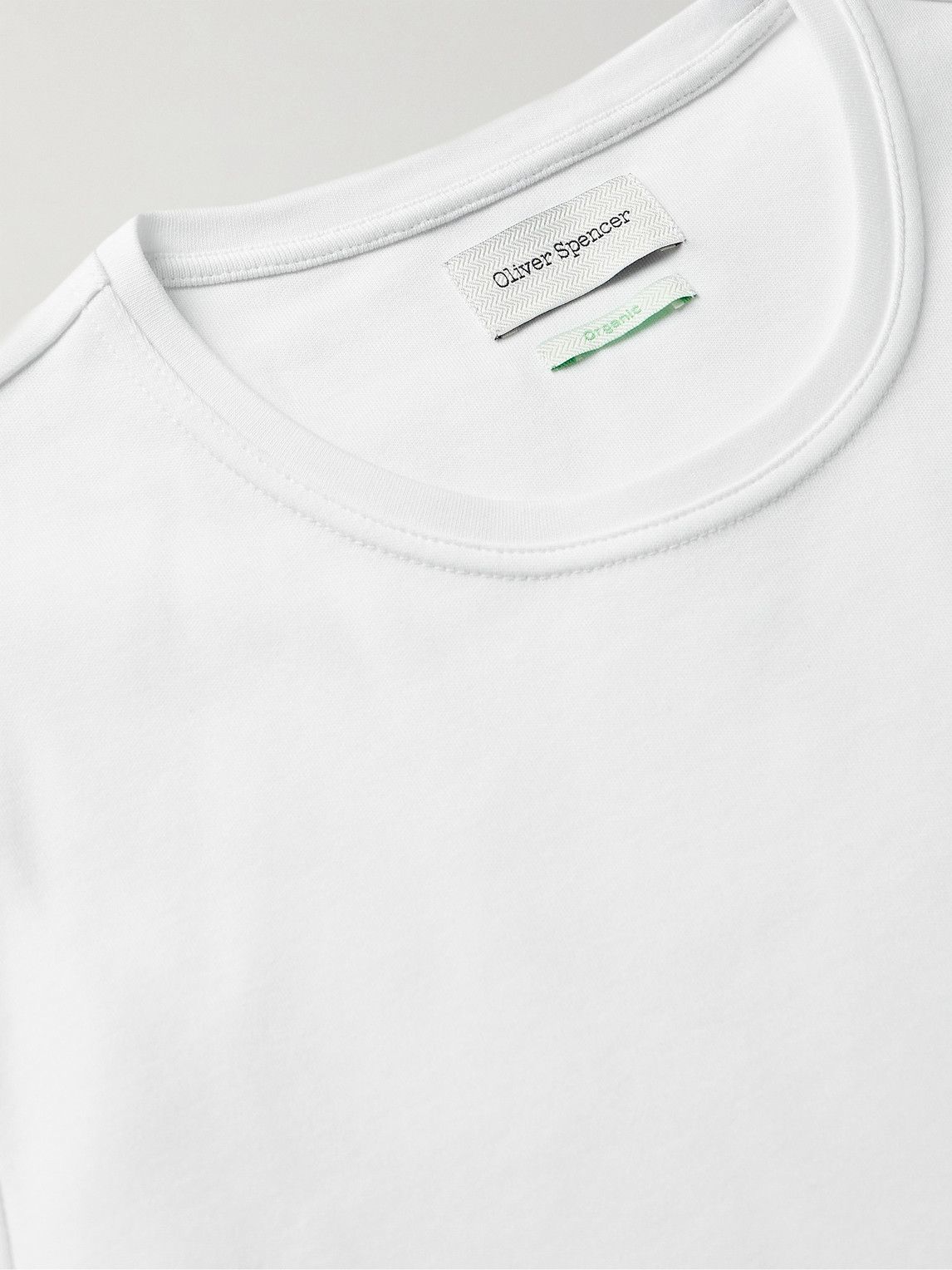 Oliver Spencer - Conduit Organic Cotton-Jersey T-Shirt - White