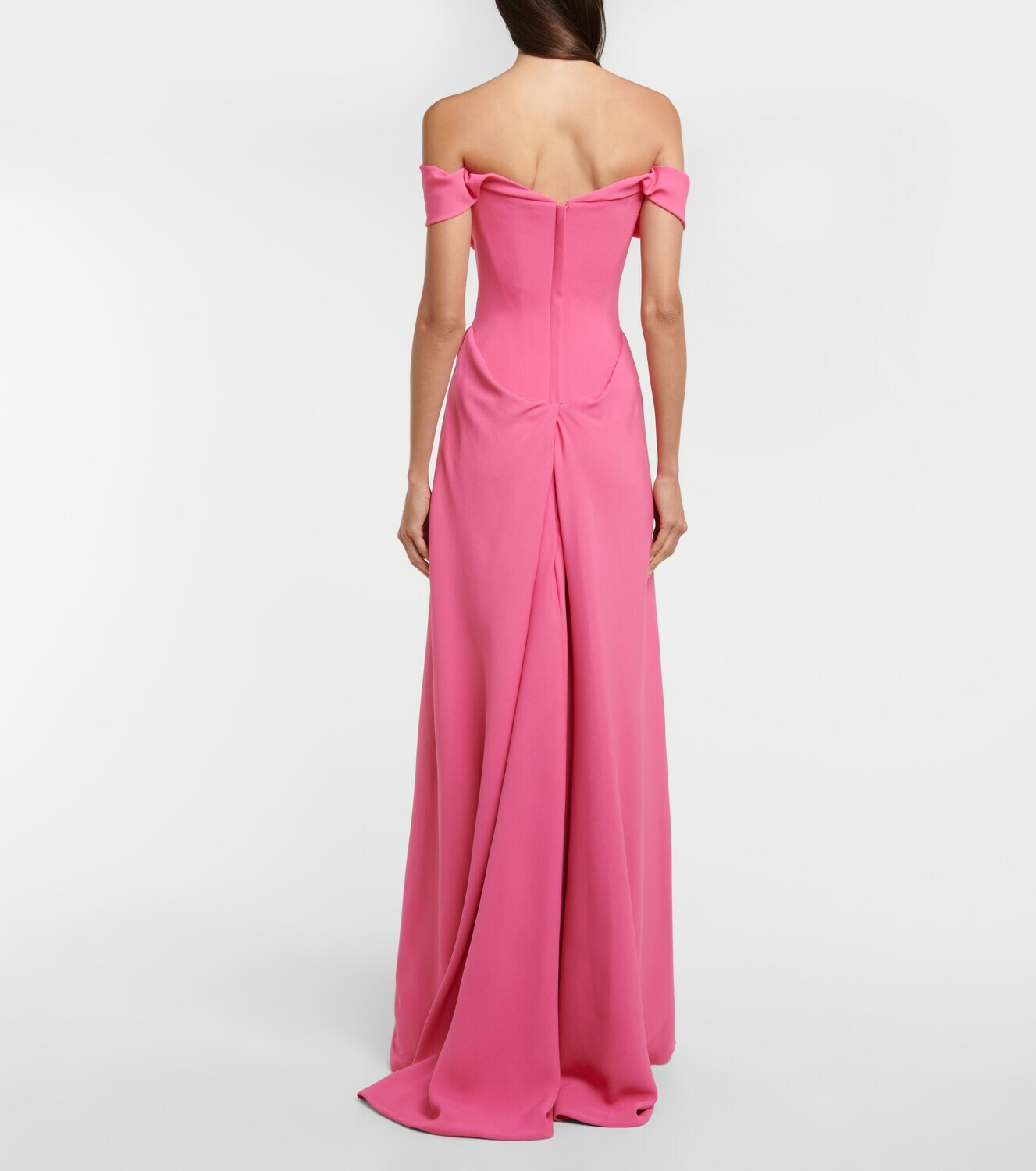 Vivienne Westwood - Oriana crêpe off-shoulder gown Vivienne Westwood