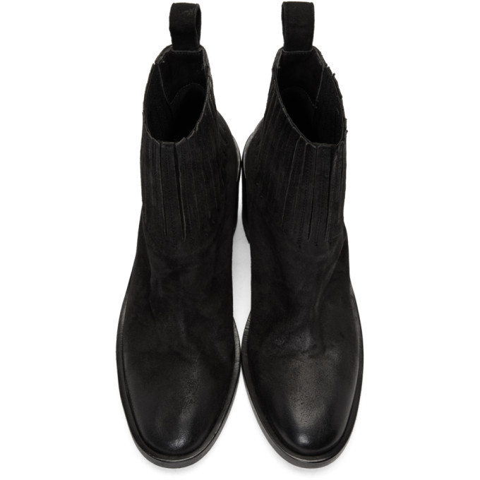 Marsell Black Tapiro Sock Detail Ankle 