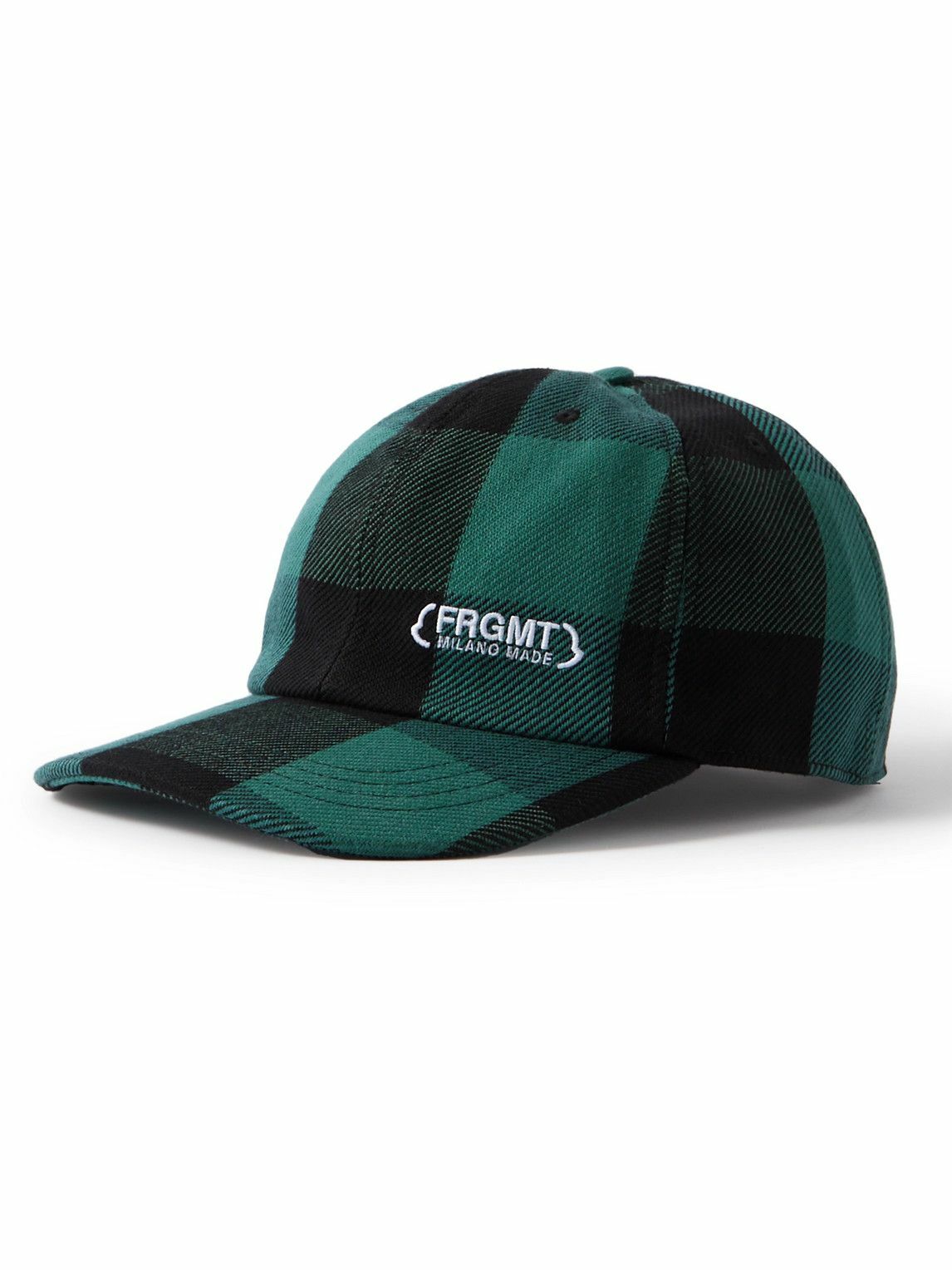 Moncler Genius 7 Moncler FRGMT Hiroshi Fujiwara Checked Leather