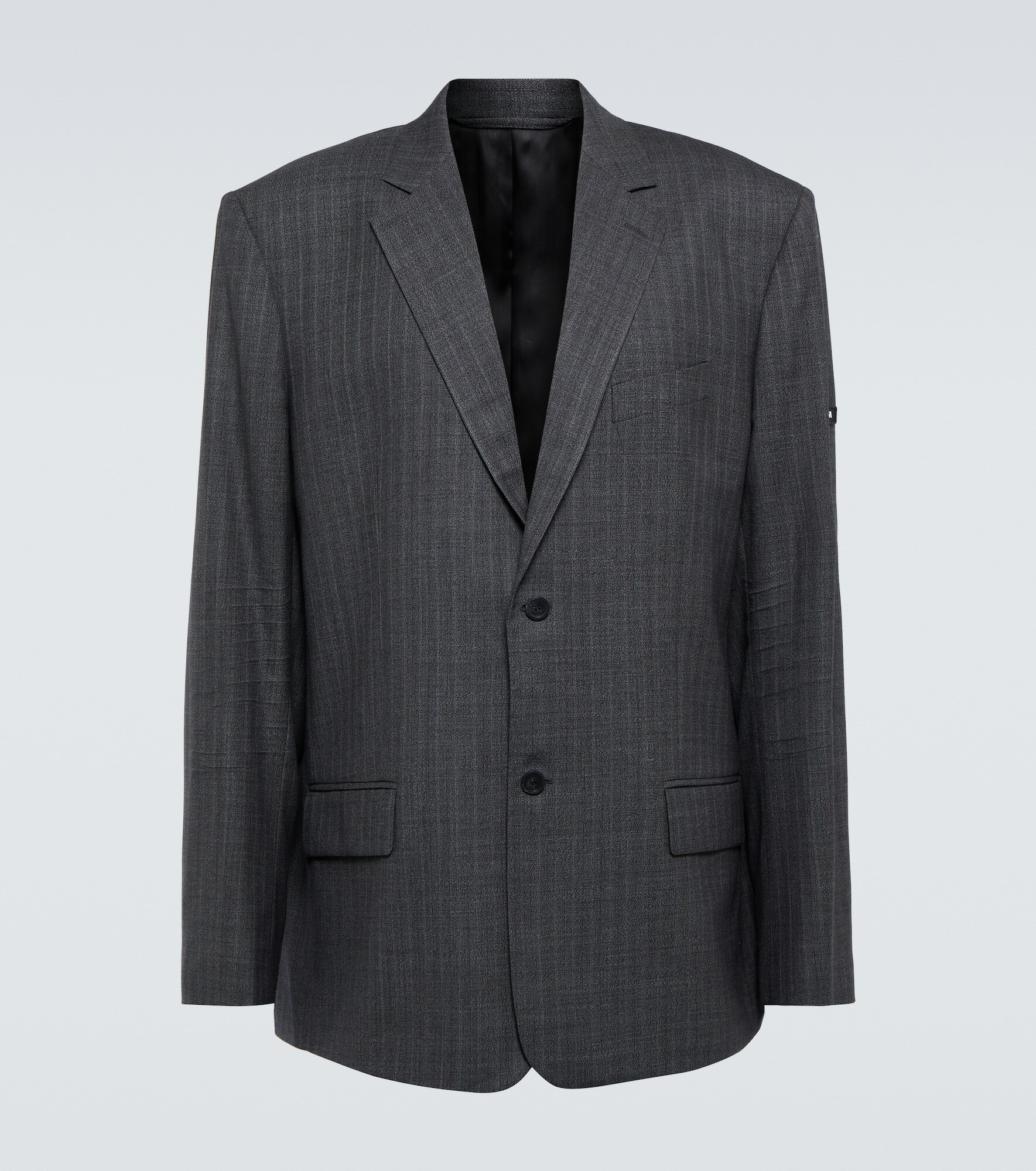Vintage Balenciaga Wool Open Front Blazer S/M main image 1