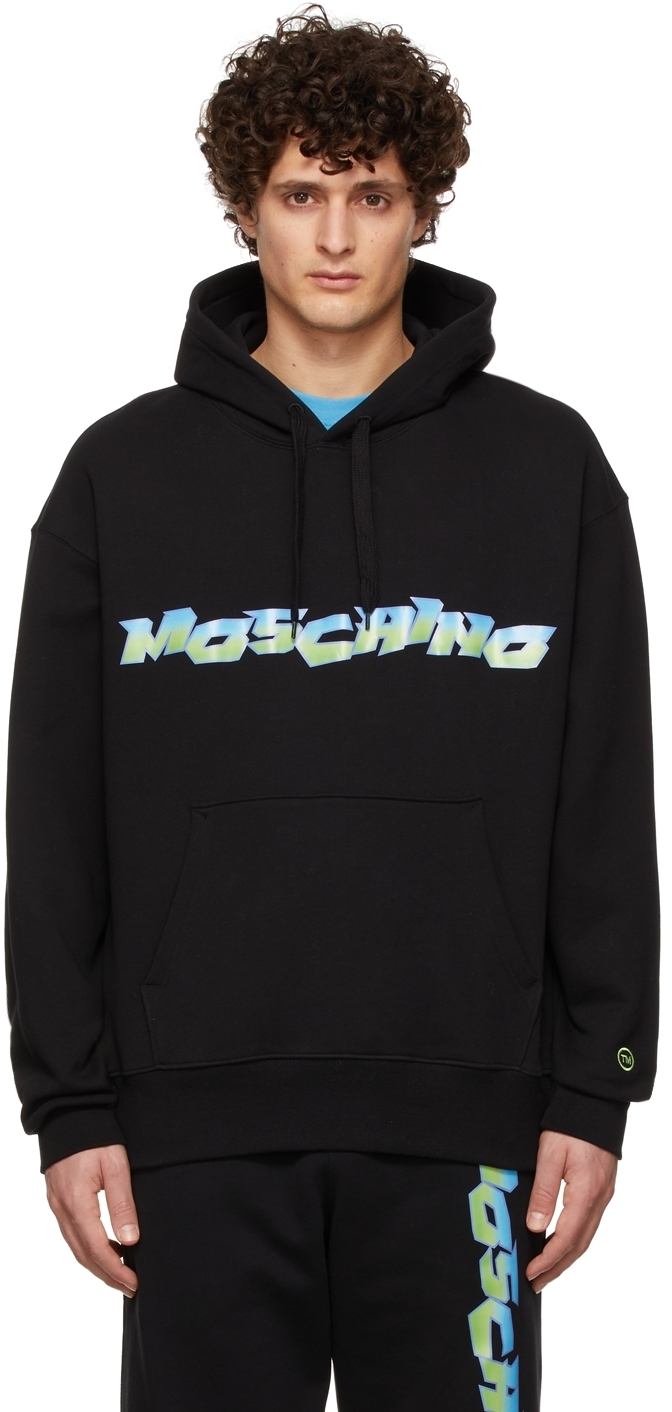 moschino black hoodie