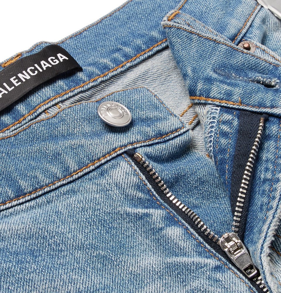 balenciaga blue jeans