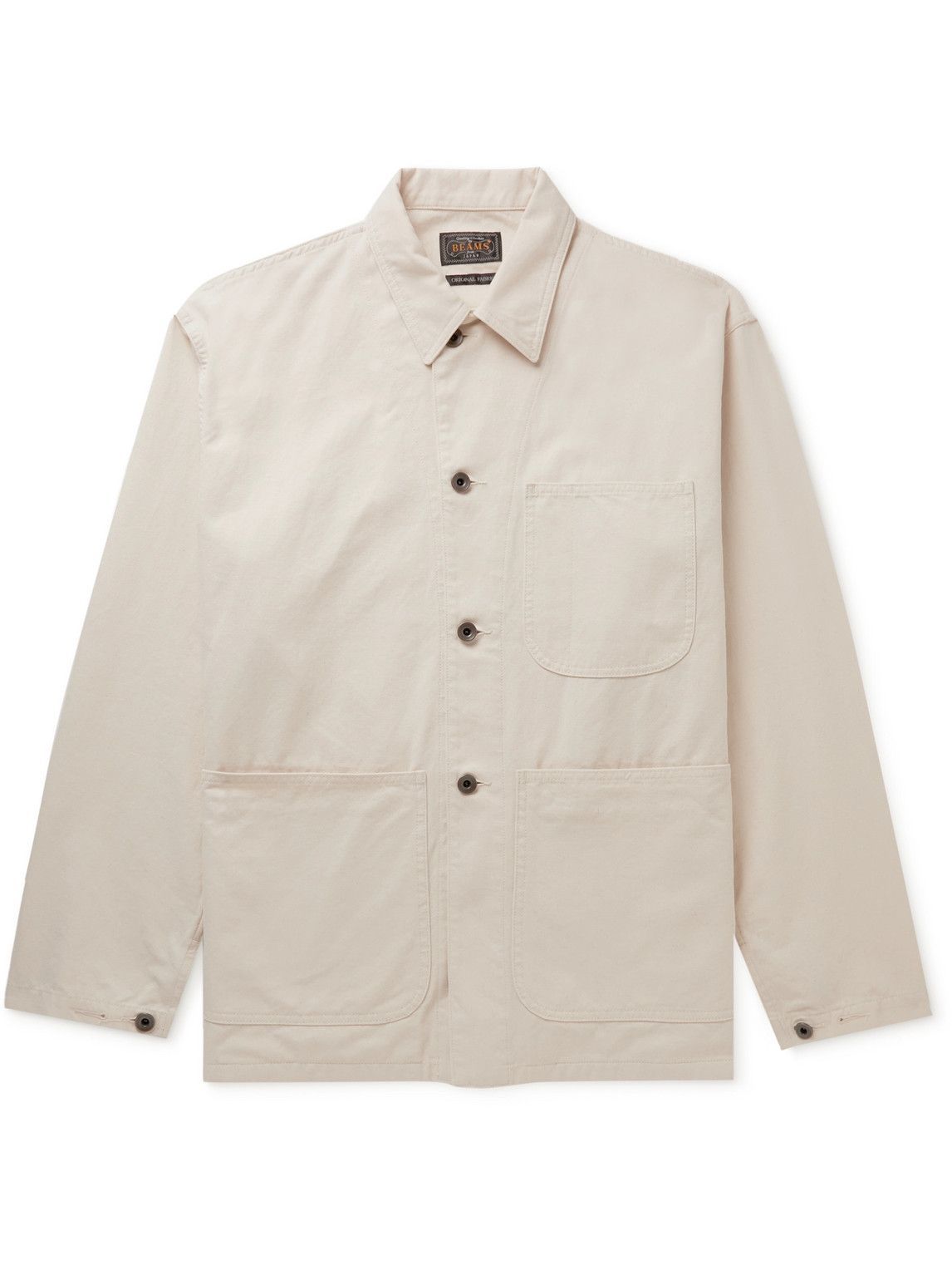 Beams Plus - Cotton-Canvas Chore Jacket - Neutrals Beams Plus