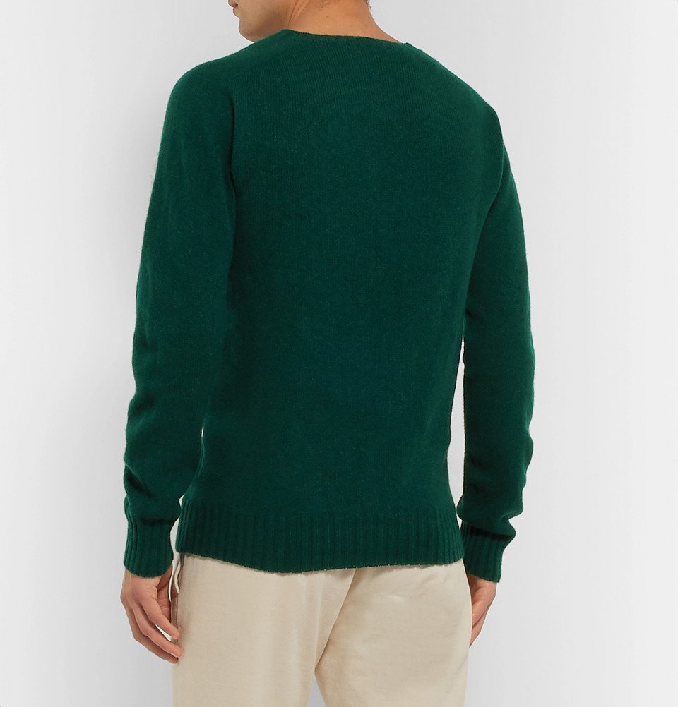 Officine Generale - Wool Sweater - Green Officine Generale