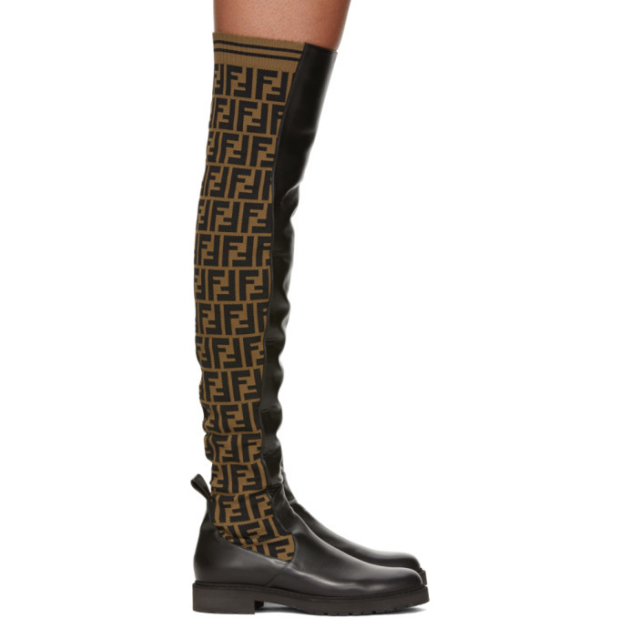 over the knee fendi boots
