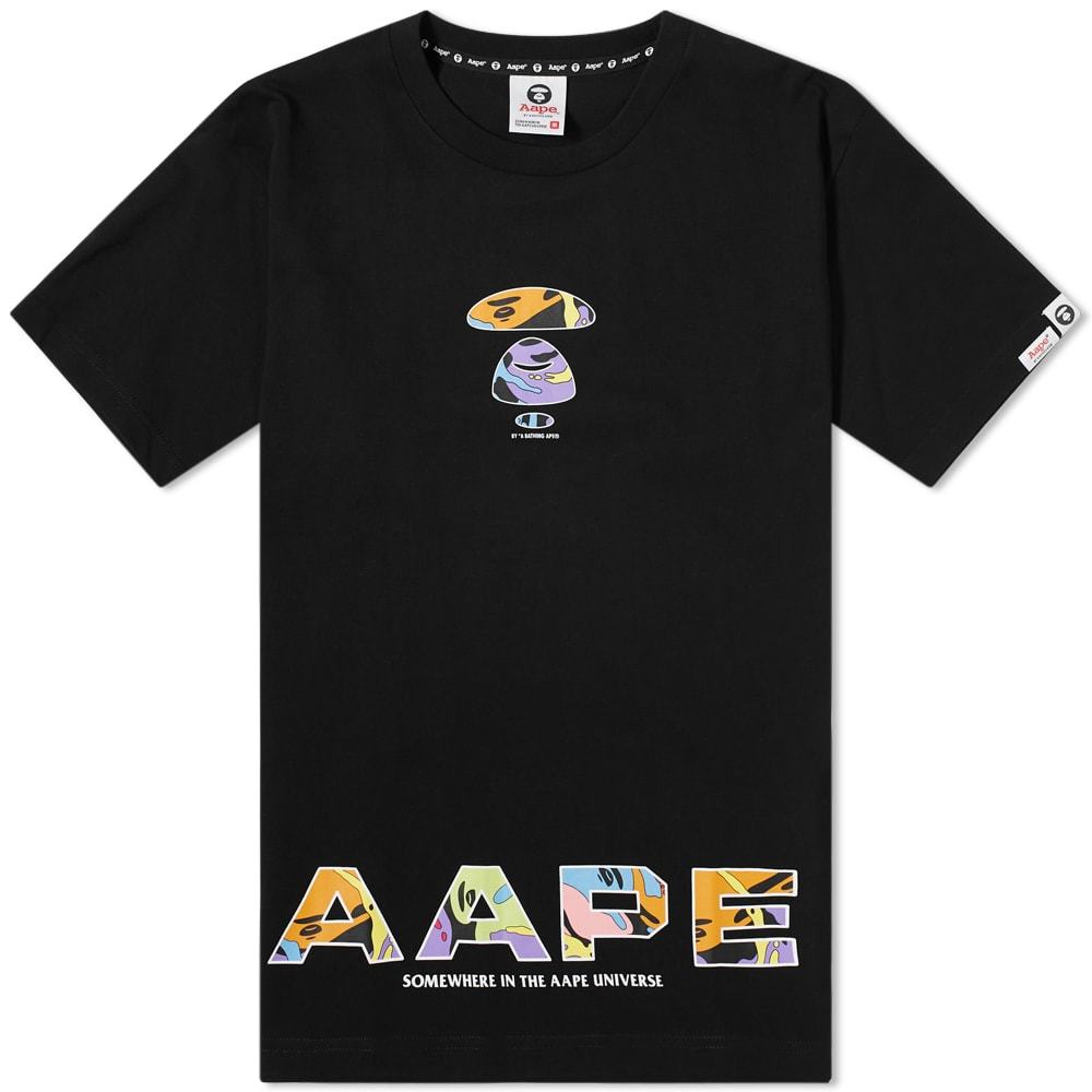 pe Multi Camo Small pe Head Tee pe By A Bathing Ape