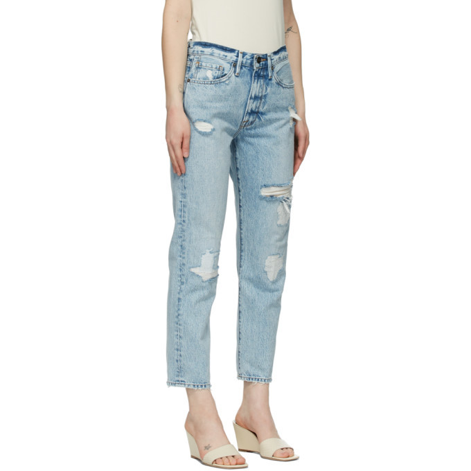 Frame Blue Le Piper Jeans Frame Denim