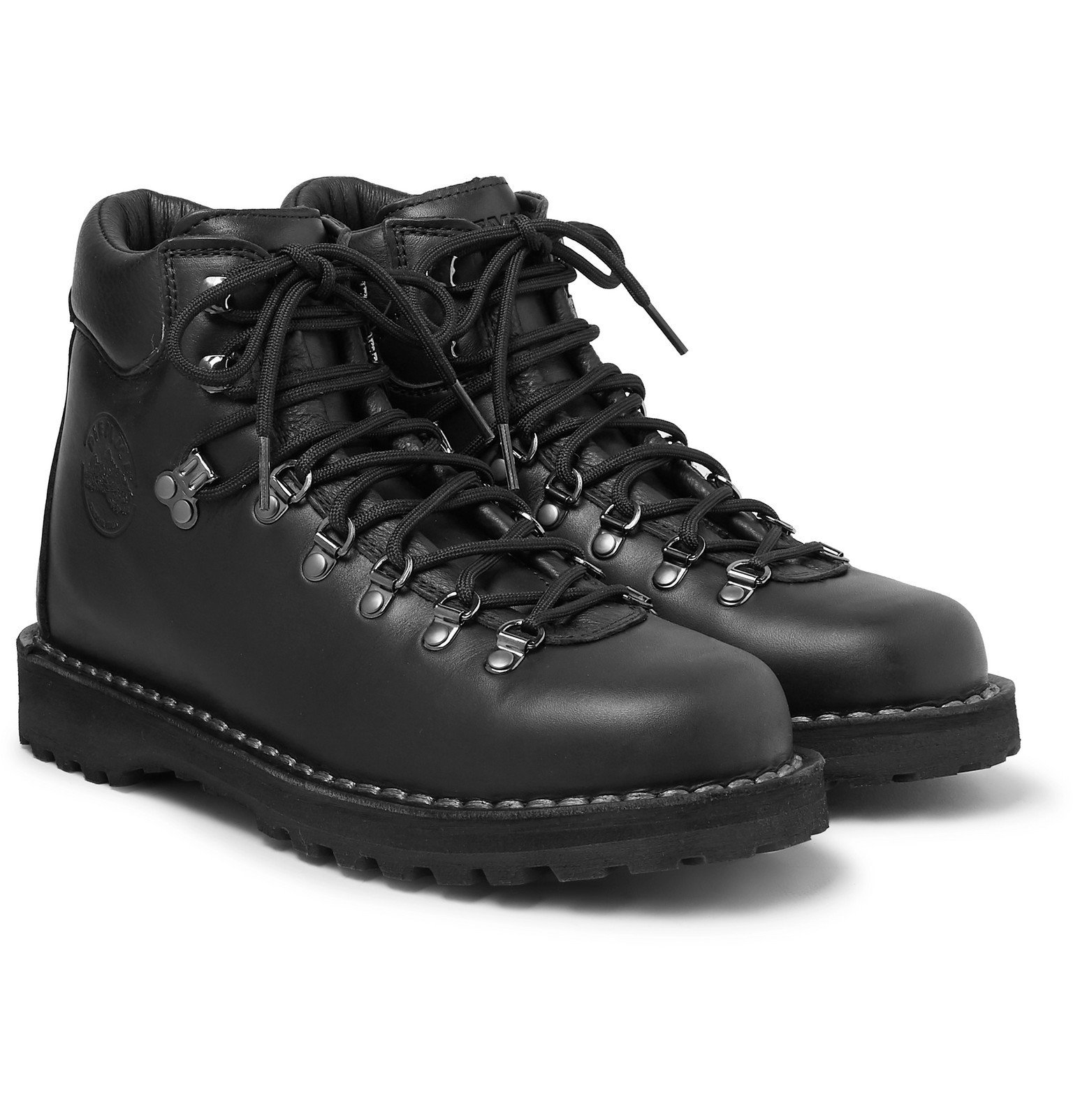Diemme - Roccia Vet Shearling-Lined Leather Boots - Black Diemme