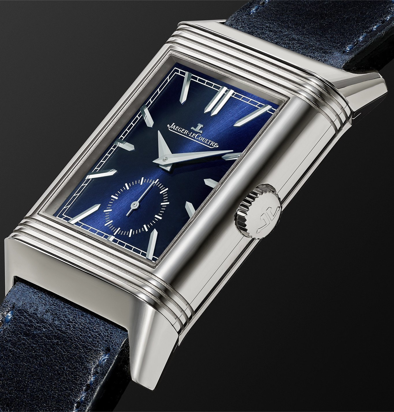 Jaeger-LeCoultre - Reverso Tribute Duoface Hand-Wound 28.3mm Stainless ...