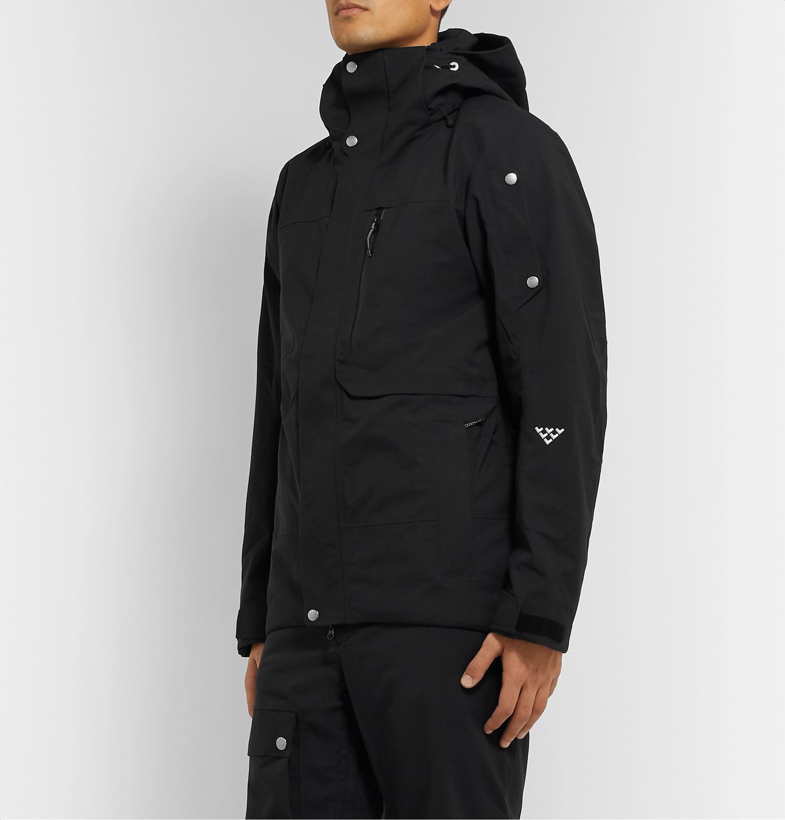 Black Crows Corpus Padded Hooded Ski Jacket Black Black Crows