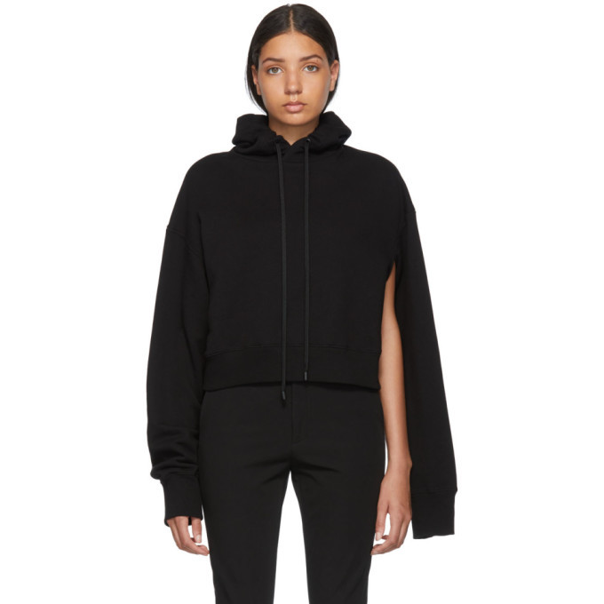 Maison Margiela Black Underarm Slit Hoodie Maison Margiela