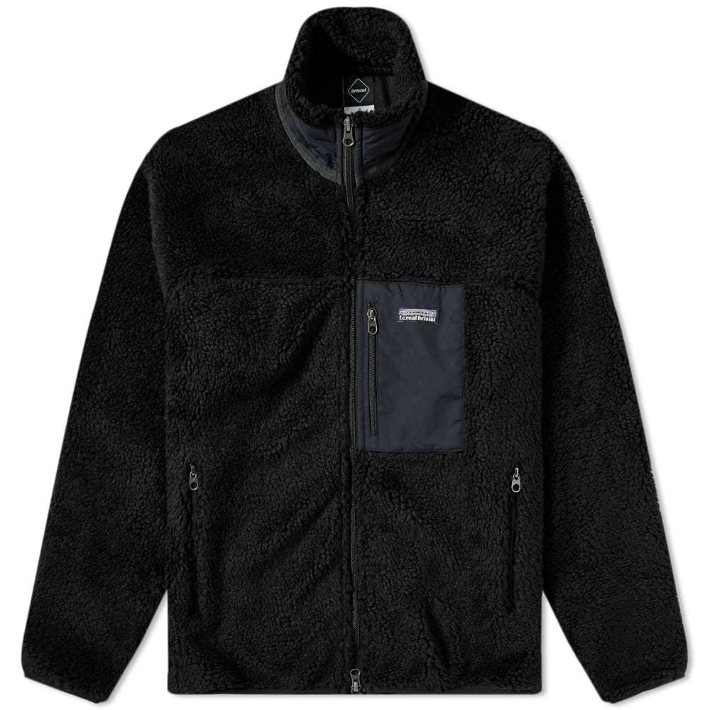 F.C. Real Bristol BOA Fleece Blouson Black F.C. Real Bristol