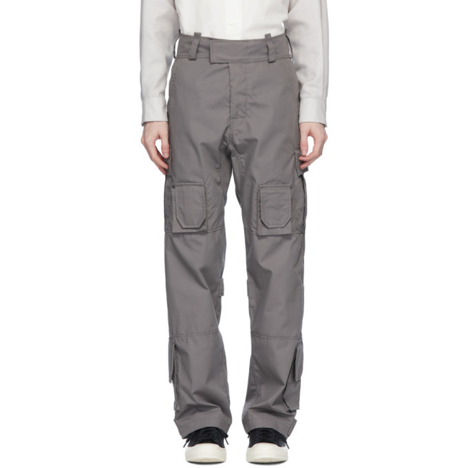 grey utility pants
