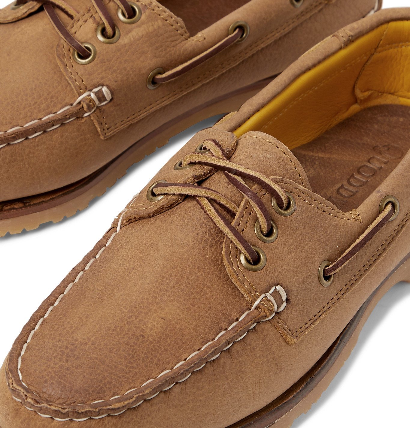 Quoddy - Downeast Full-Grain Leather Boat Shoes - Brown Quoddy