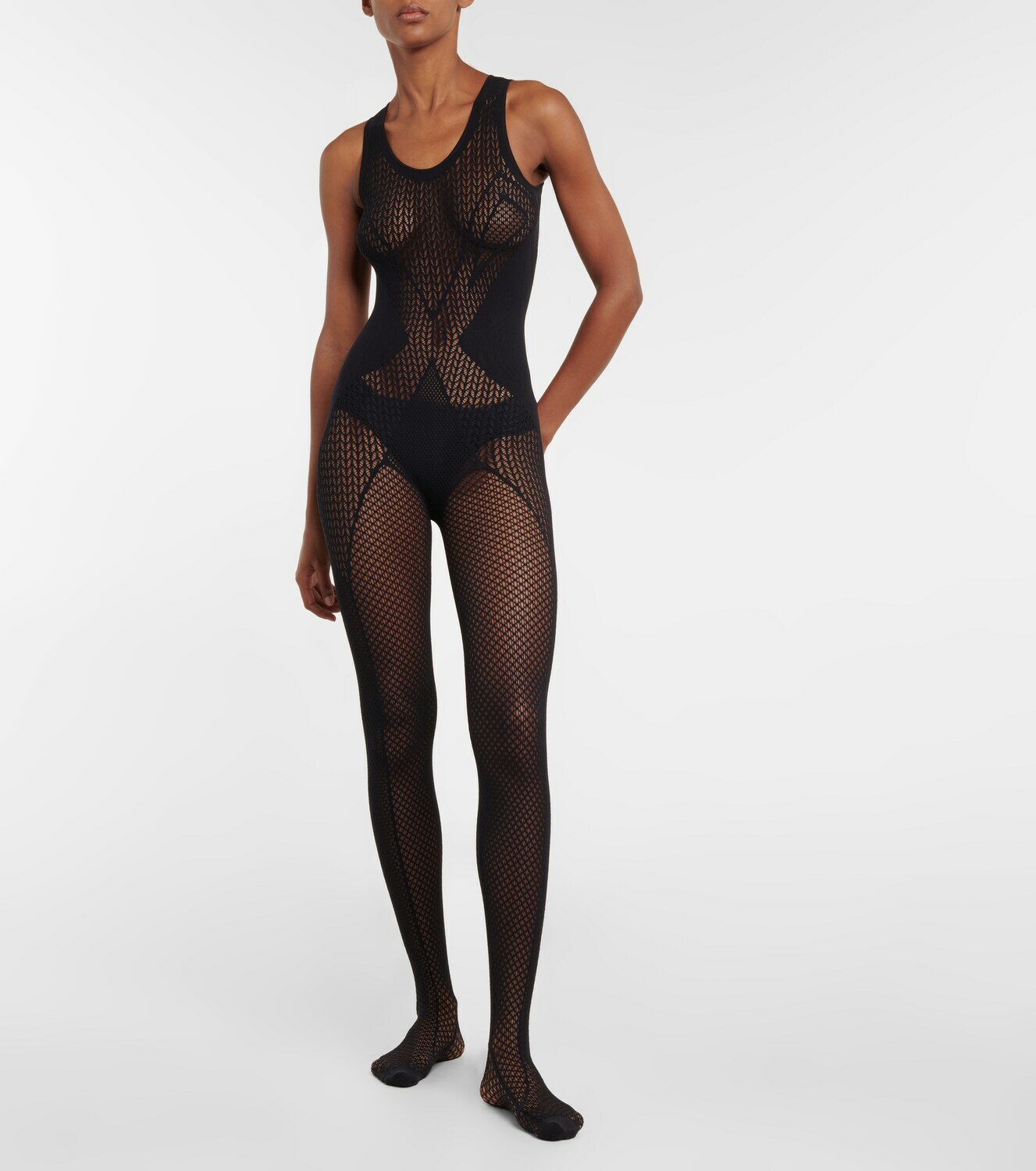 Wolford - Romance open-knit jumpsuit Wolford