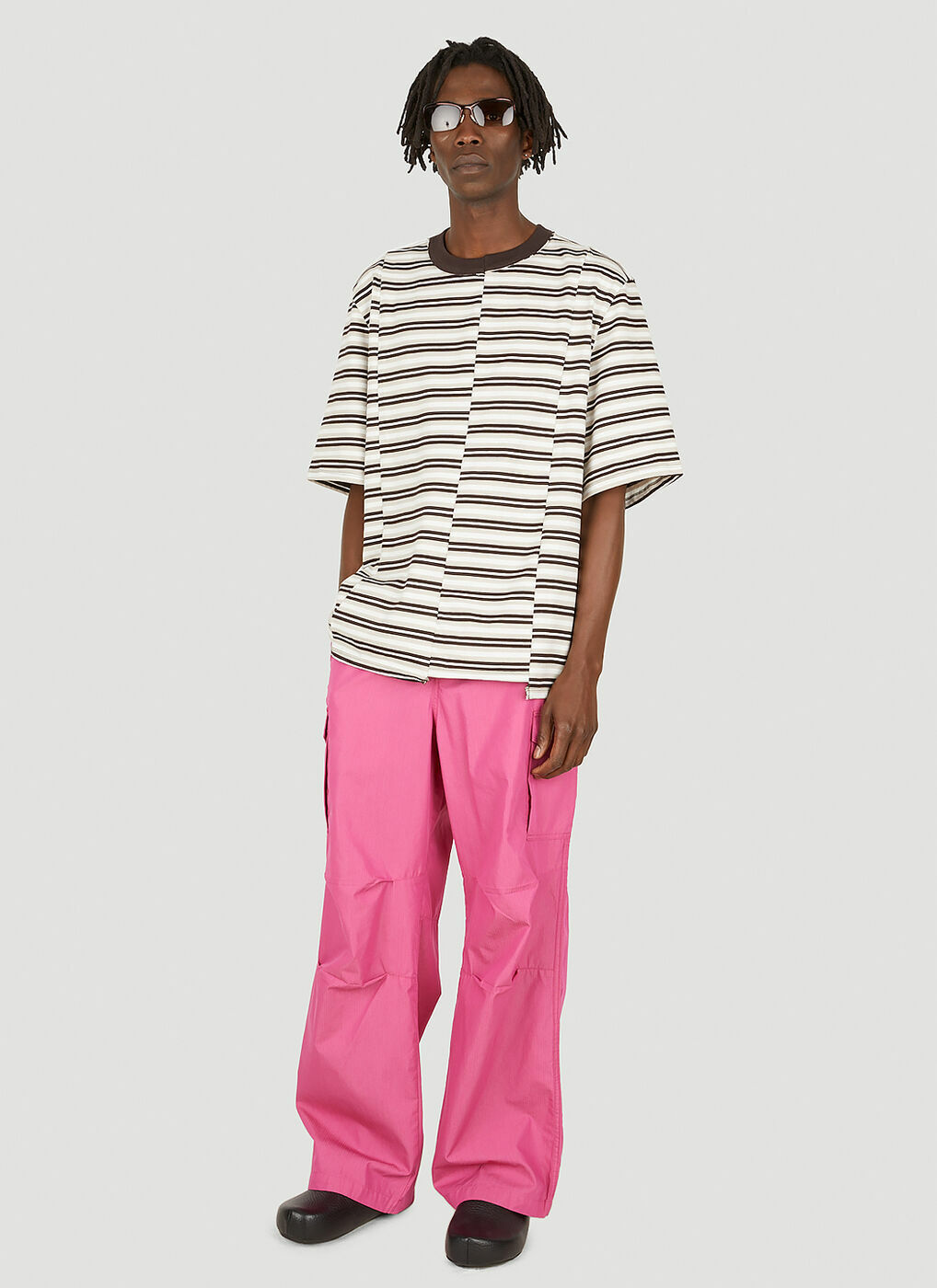 Trekking Cargo Pants in Pink Our Legacy