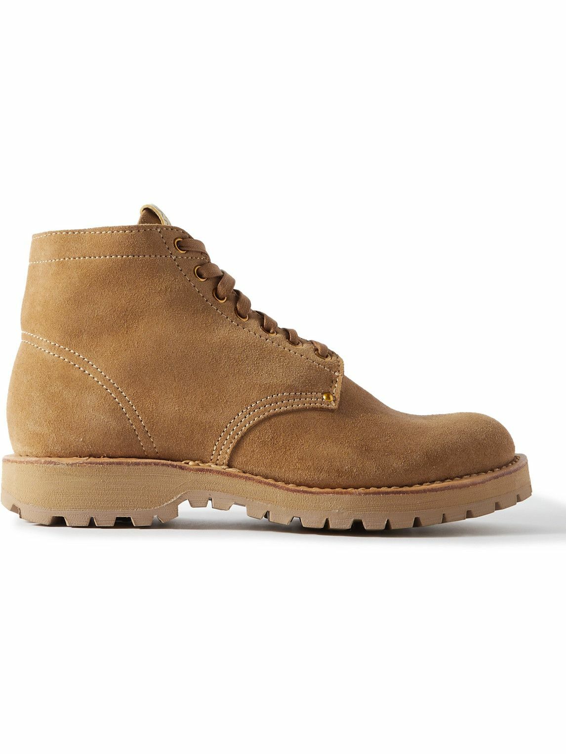 Visvim - Brigadier Folk Suede Boots - Neutrals Visvim