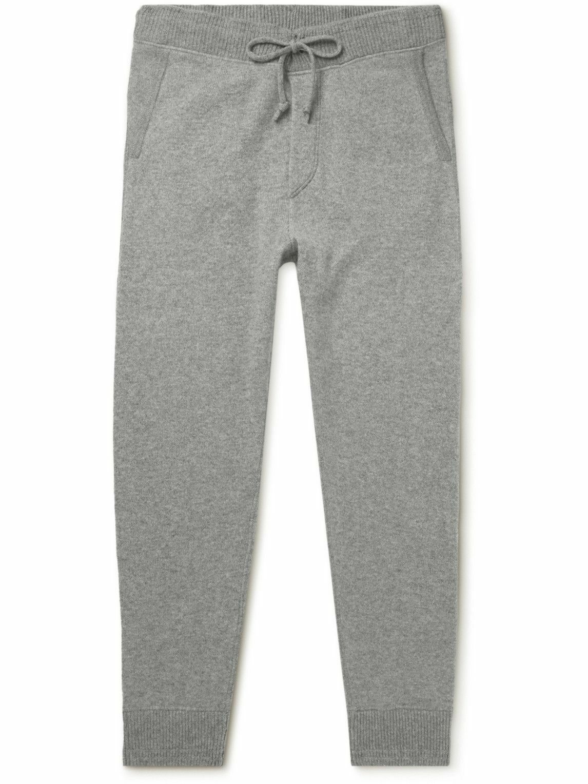 Photo: Polo Ralph Lauren - Tapered Cashmere Sweatpants - Gray