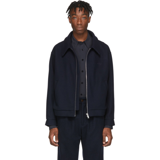 Second/Layer Navy Barras Jacket Second/Layer