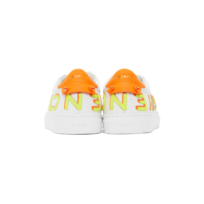 orange givenchy sneakers