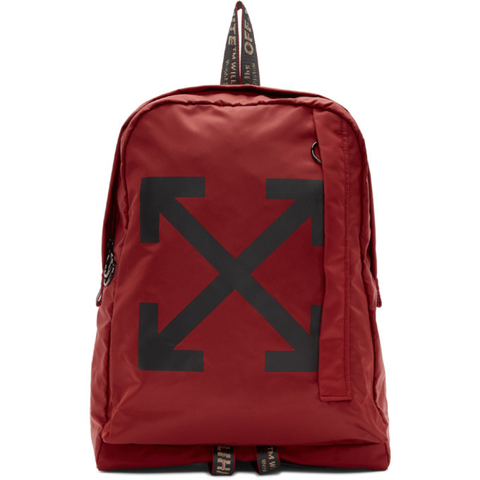 Off-White Red Easy Backpack Off-White