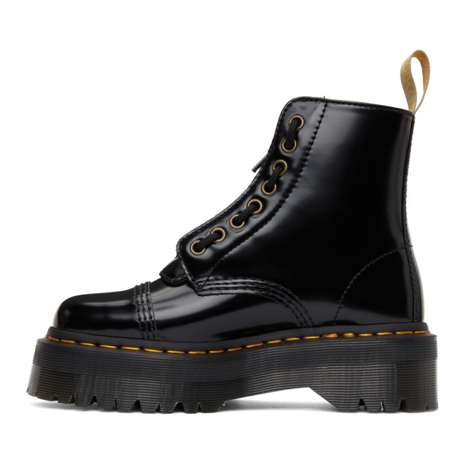 doc martens platform zip
