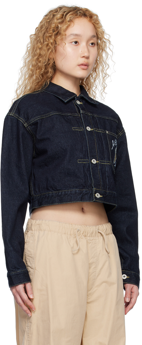 BAPE Blue Ice Cream Denim Jacket A Bathing Ape