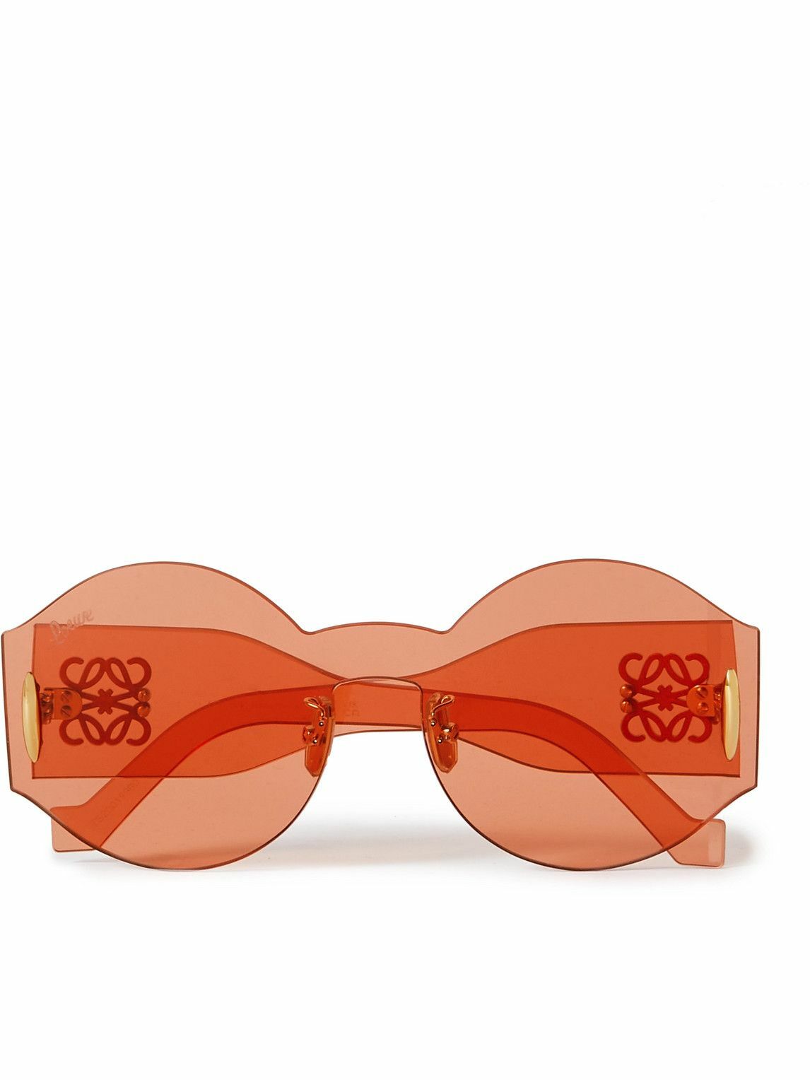 Loewe Anagram RoundFrame Acetate Sunglasses Loewe
