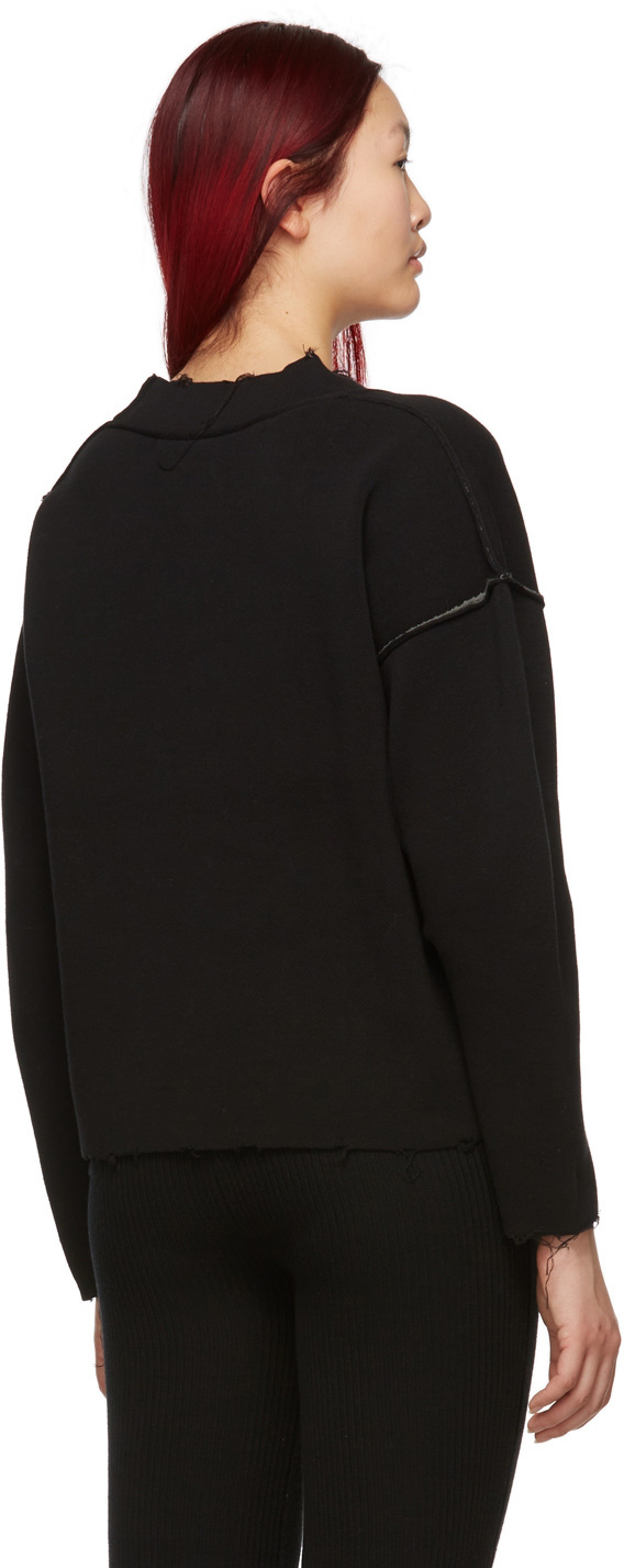 PERVERZE Black Slip Knit Cardigan PERVERZE