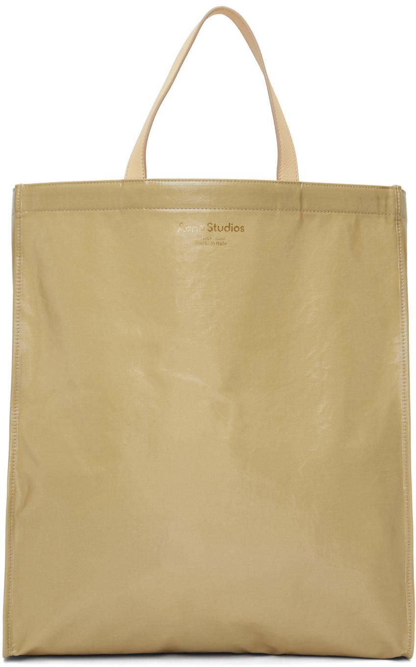 acne oilcloth tote