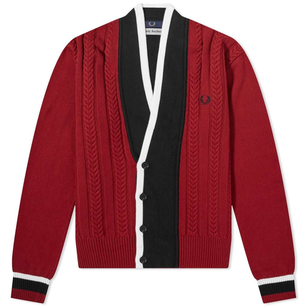 Fred Perry x Casely Hayford Cable Knit Cardigan Fred Perry Authentic