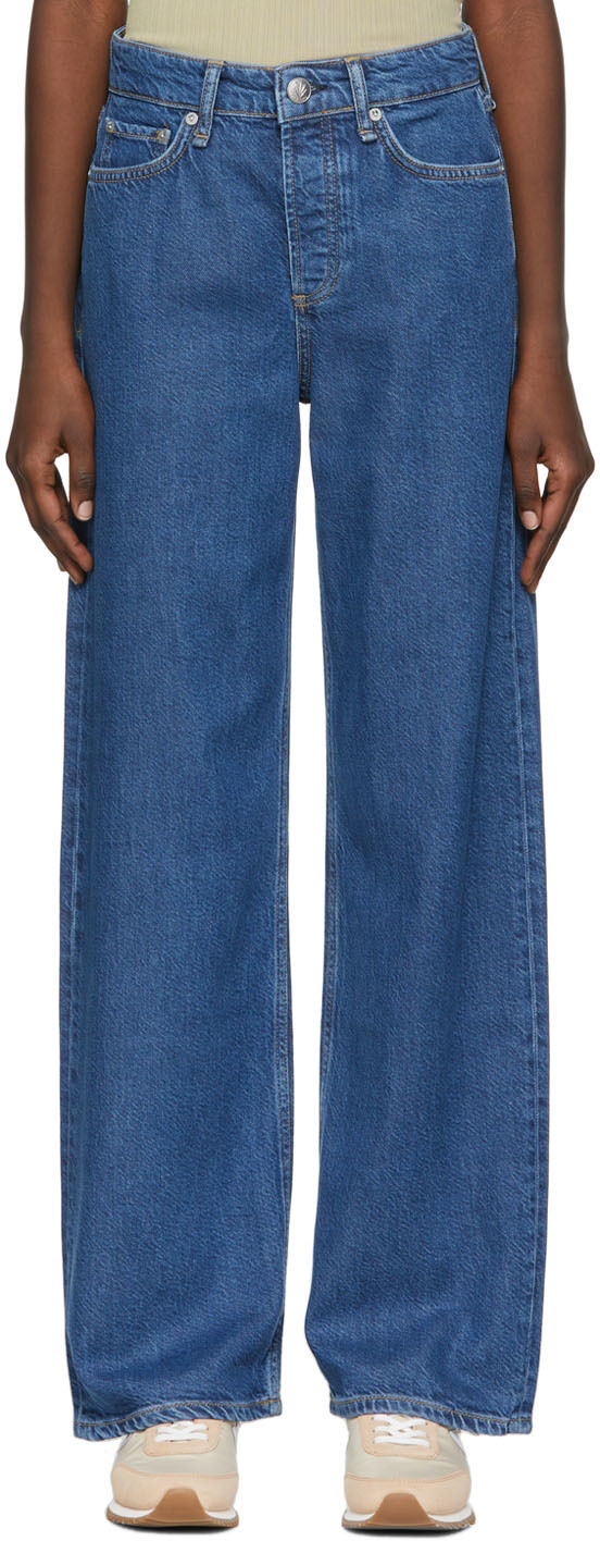 rag & bone Blue Logan Jeans Rag and Bone