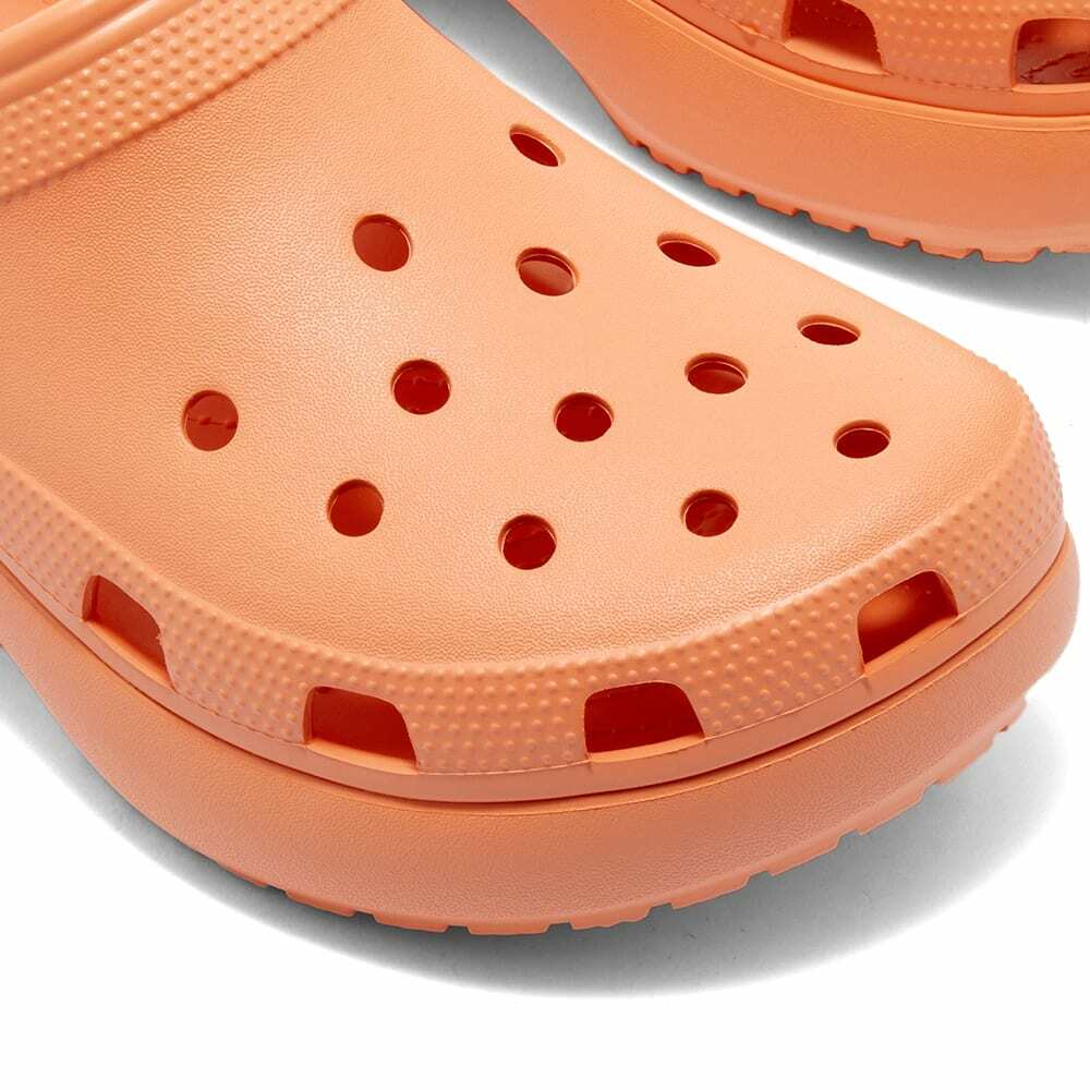 Crocs Women's Classic Platform Clog W in Papaya Crocs