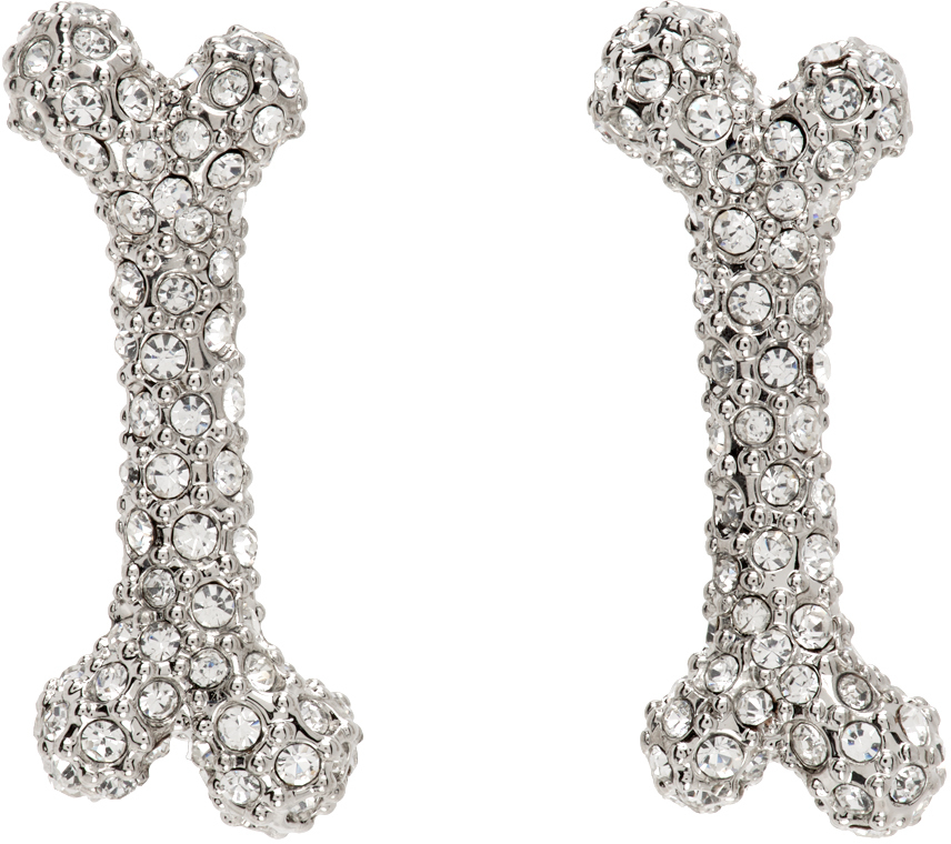 Vivienne Westwood Silver Metal Earrings main image 1