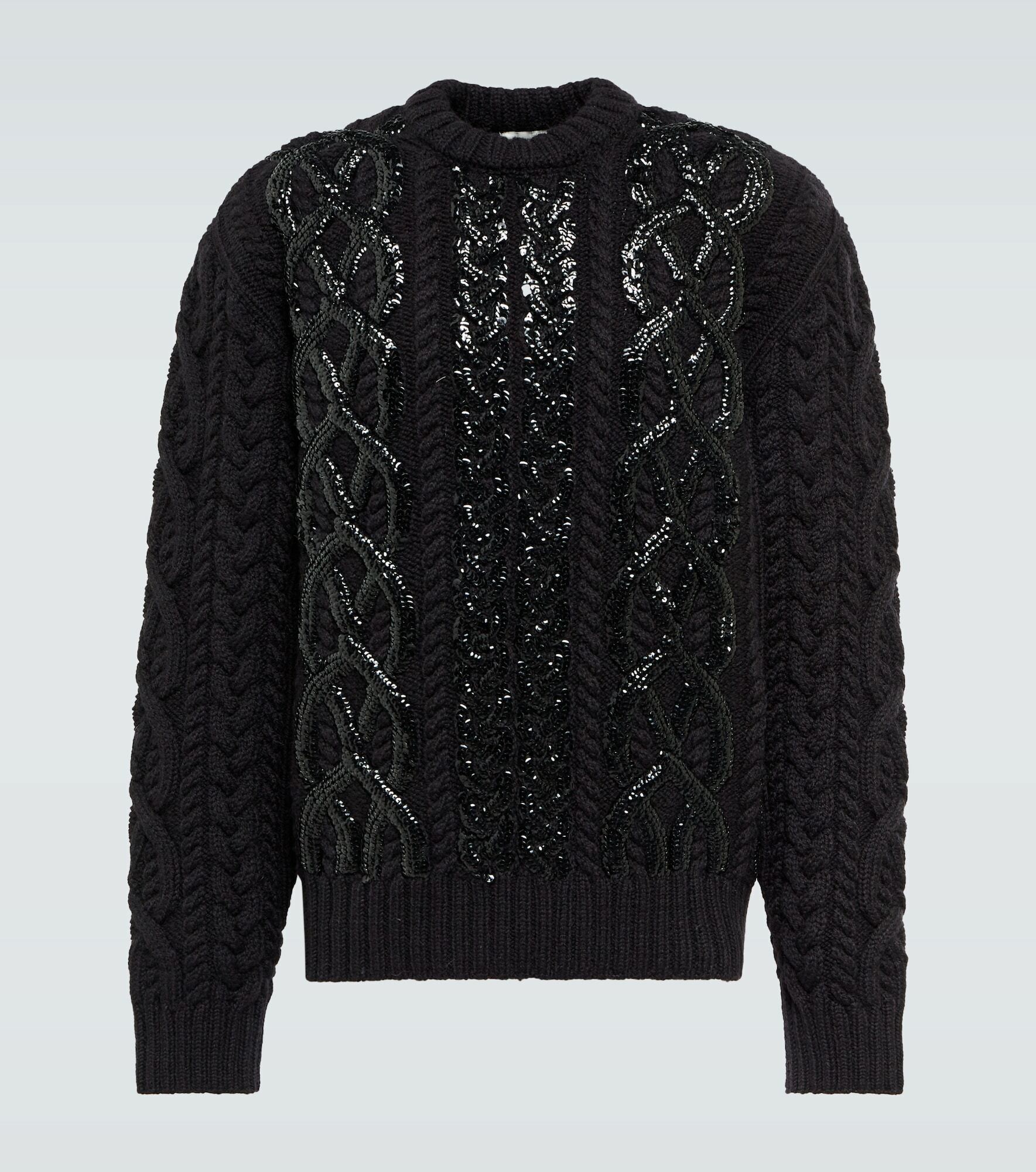 希少!大人気! Dries Women Van Noten Dries Tallis Noten Van Sweater