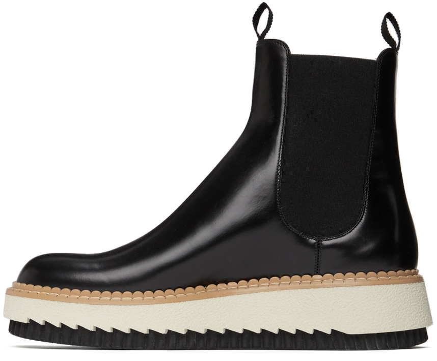 Chloé Black Kurtys Chelsea Boots