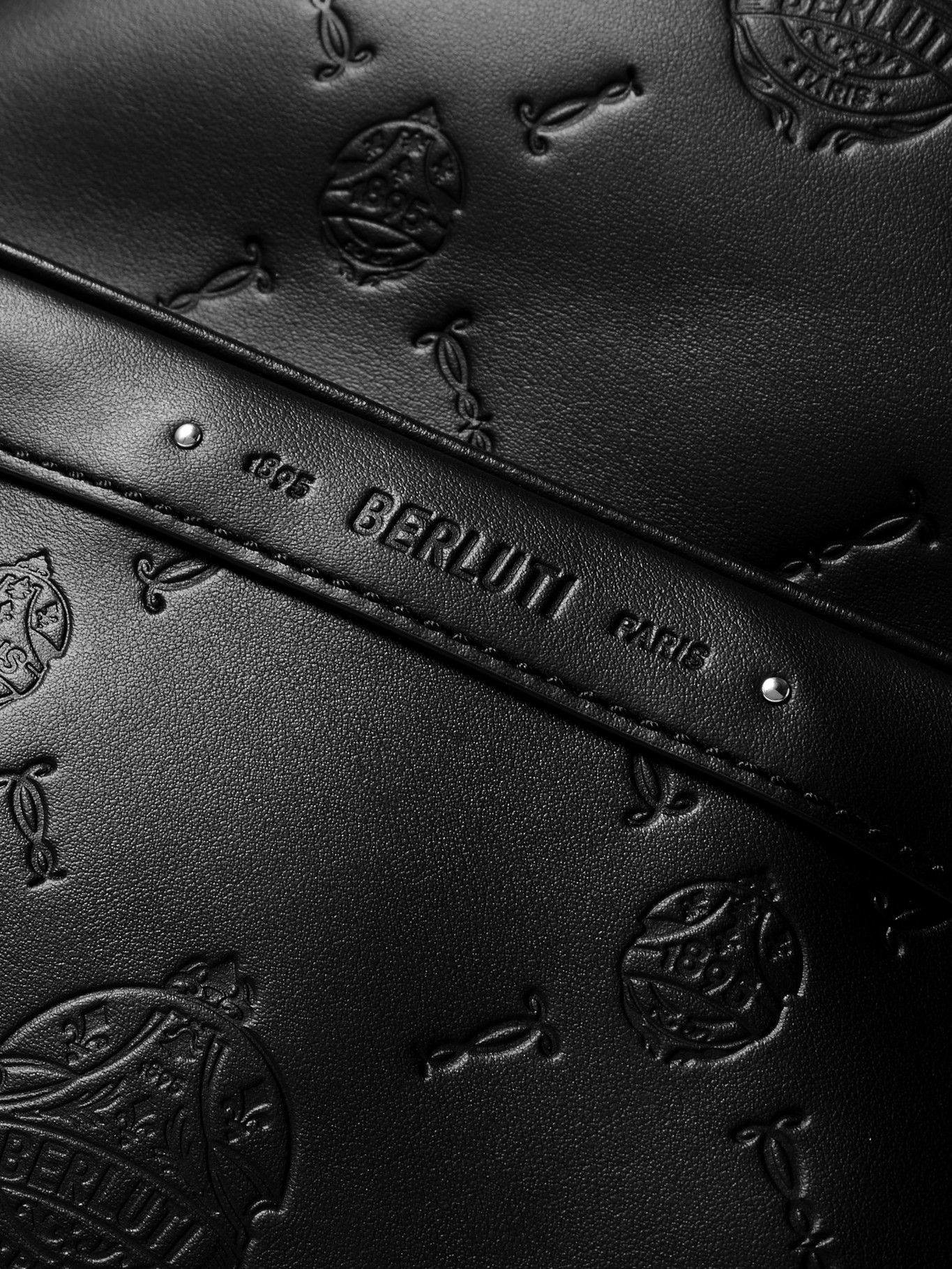 Berluti - Logo-Debossed Leather Backpack Berluti