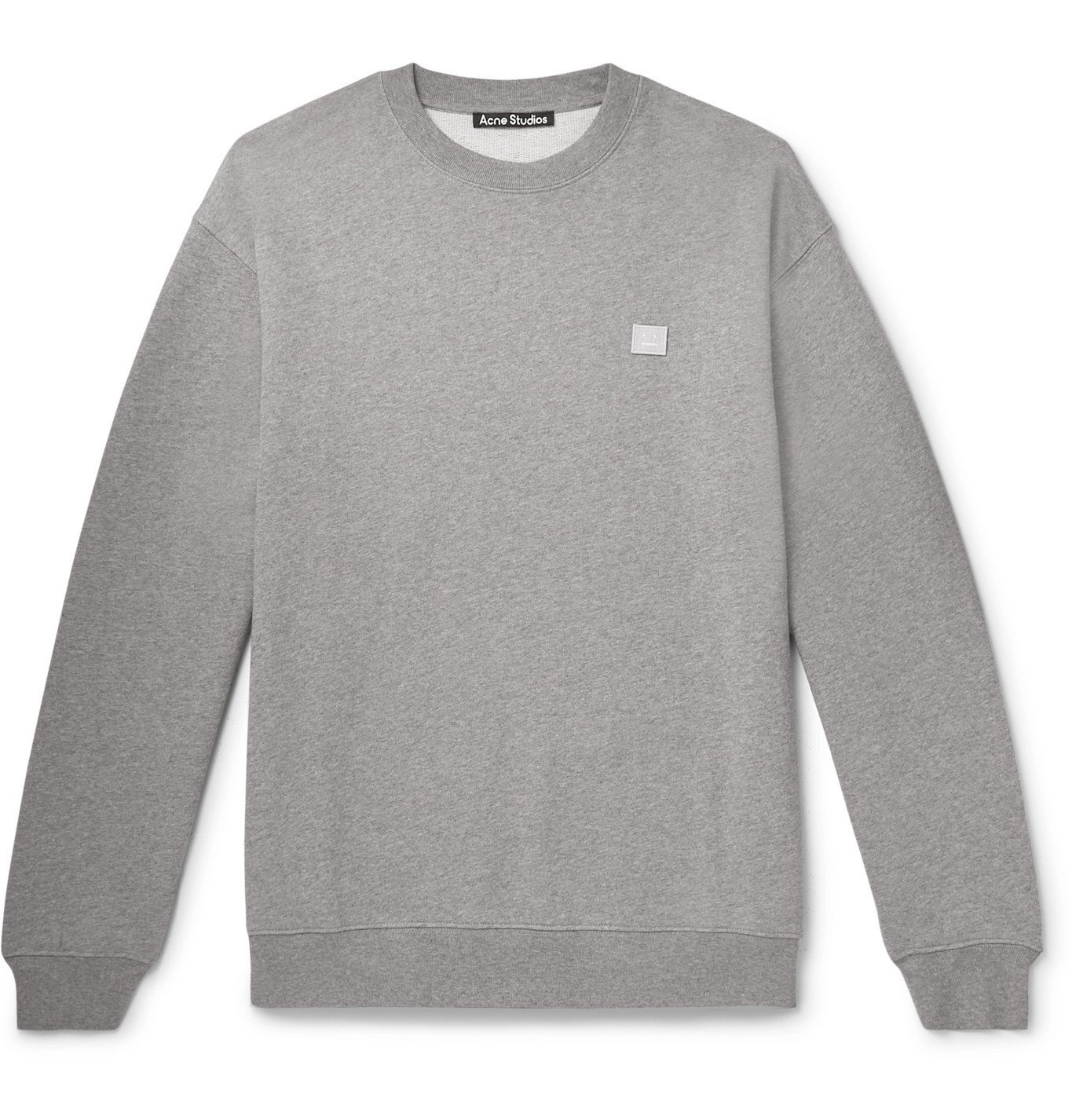 acne logo sweatshirt