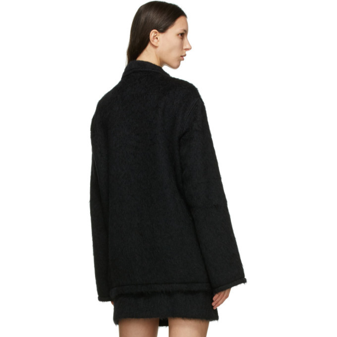 Our Legacy Black Wool Camp Cardigan Our 