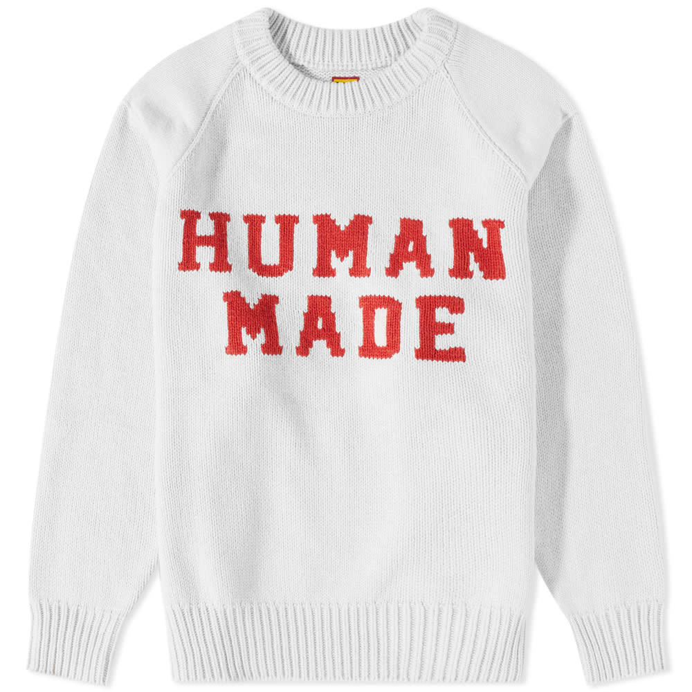 Human Made Raglan Sleeve Knit Sweat Human Made