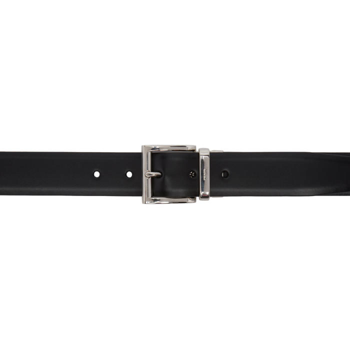Prada Reversible Black and Brown Leather Belt Prada
