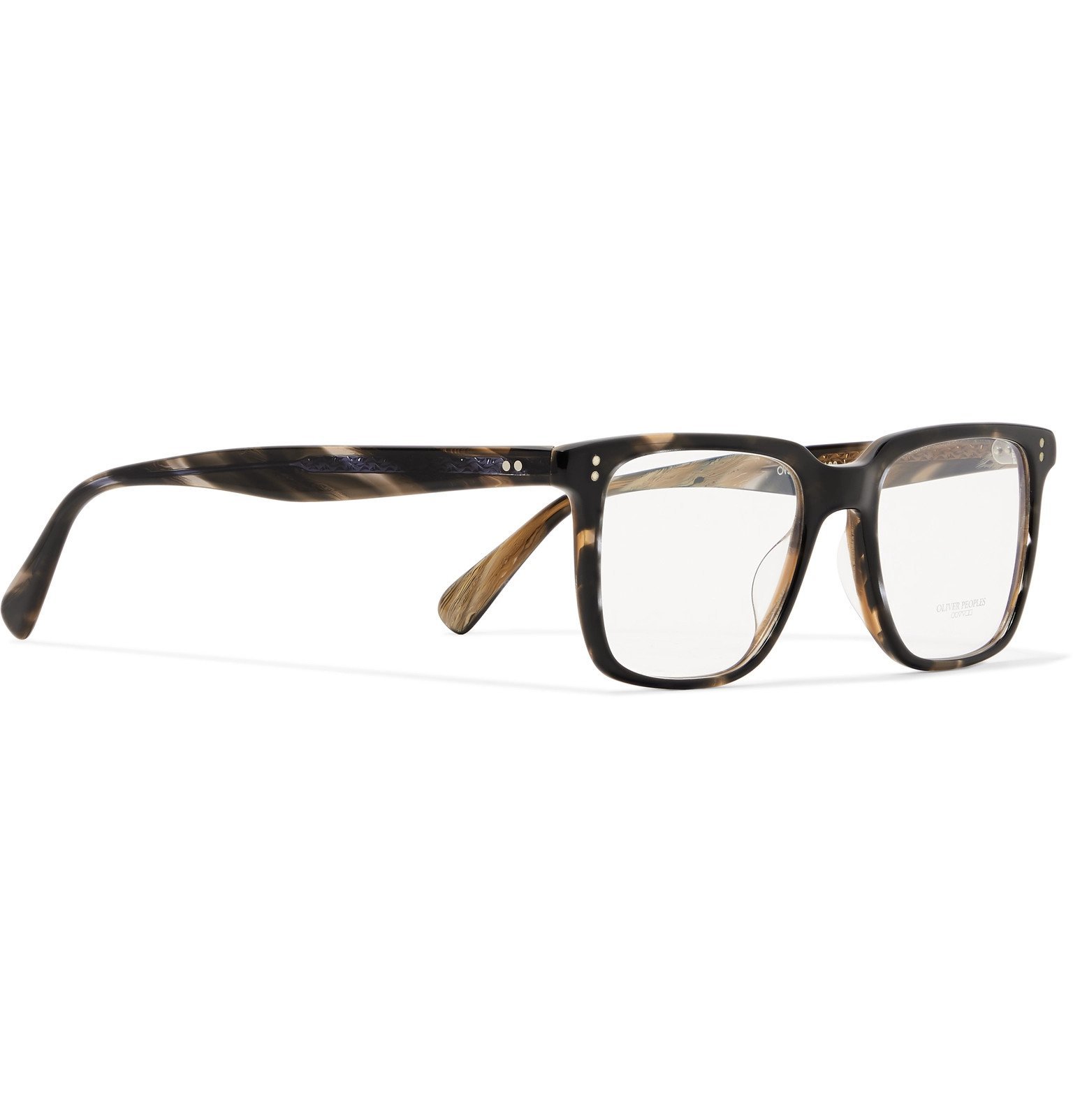 Oliver Peoples - Lachman Square-Frame Tortoiseshell Acetate Optical ...