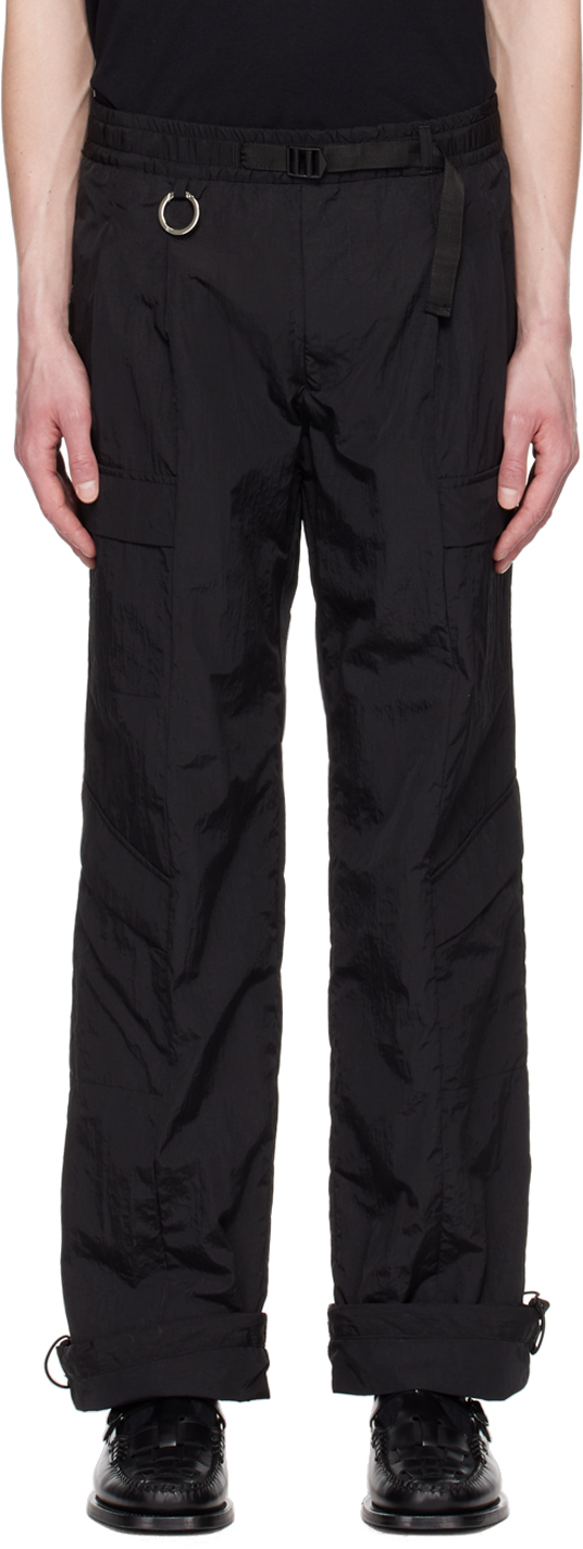 Th Products Black Nerdrum Type-B Cargo Pants