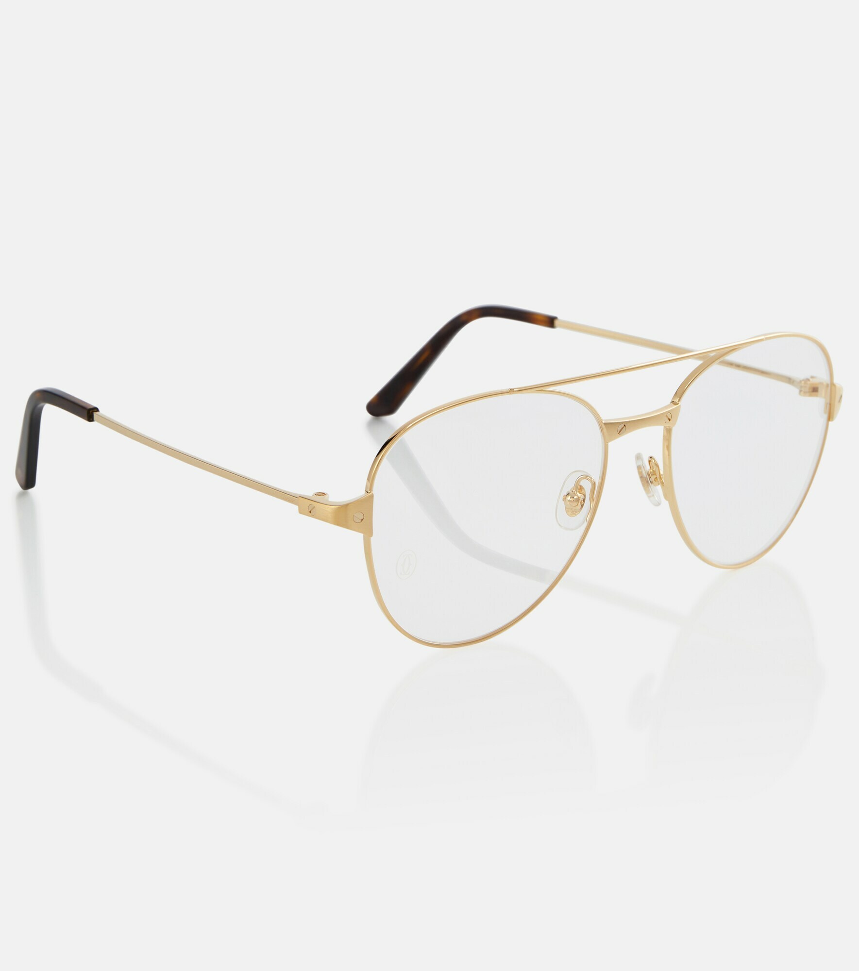 Cartier Eyewear Collection Santos de Cartier aviator glasses Cartier