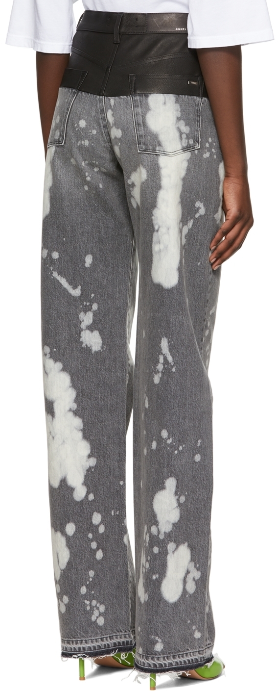 AMIRI Grey Hybrid Jeans Amiri